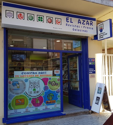 Sala de Apuestas TIENDA LOTERÍAS Astorga. El AZAR 