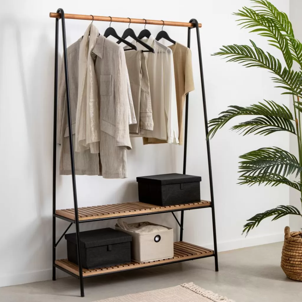CASA ACACIA - Caja Organizadora de Joyas Elegante en Tono Madera, Estuche para Guardar Joyería y Accesorios