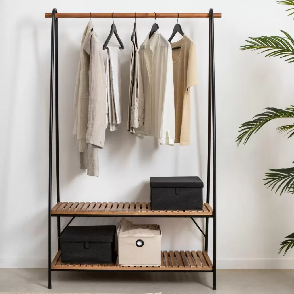 CASA ACACIA - Caja Organizadora de Joyas Elegante en Tono Madera, Estuche para Guardar Joyería y Accesorios