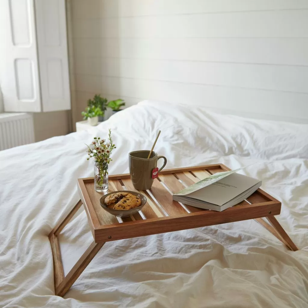 CASA ACACIA - Caja Organizadora de Joyas Elegante en Tono Madera, Estuche para Guardar Joyería y Accesorios