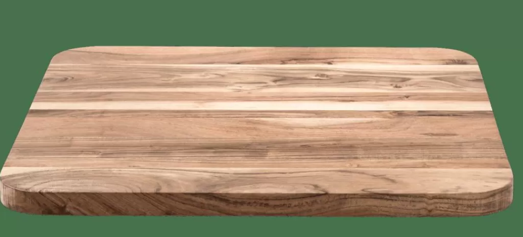 Tabla de Cortar de Acacia - Gran Tamaño, 100% Natural para Cocina Profesional o Hogar