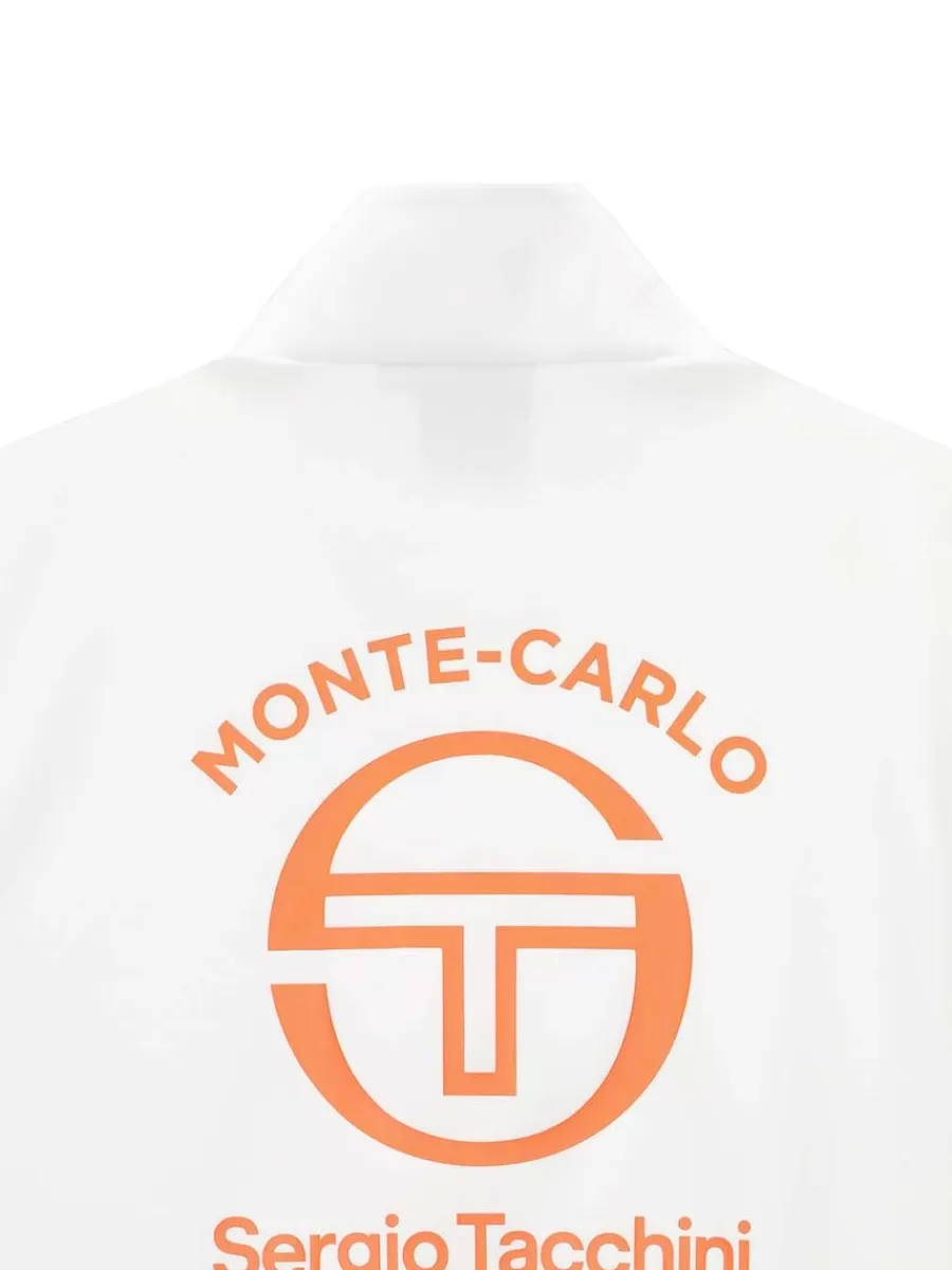Sergio Tacchini Ace Staff - Chaqueta Deportiva Clásica en Blanco Roto para Hombre, Diseño Retro con Comodidad Superior