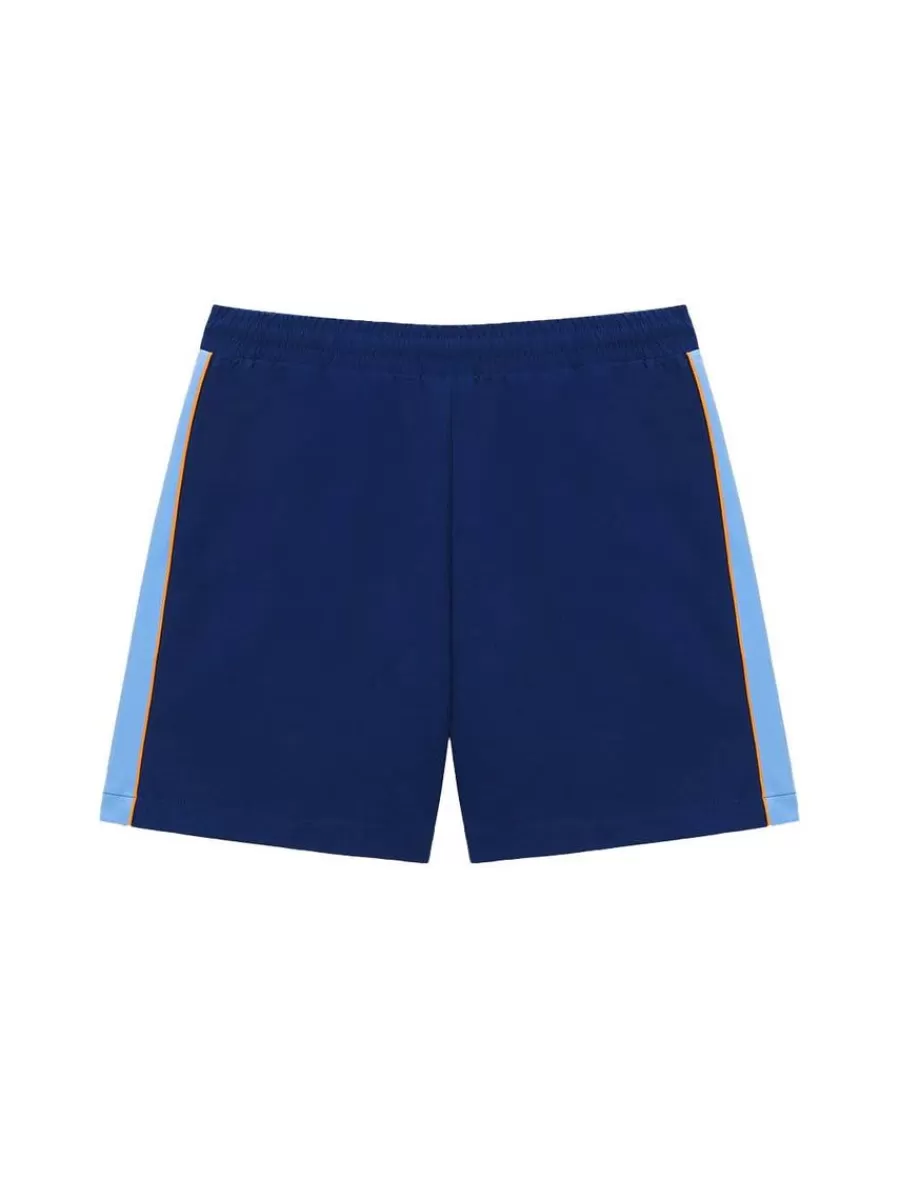 Sergio Tacchini - Pantalones Cortos Advantage Staff en Azul Marino Clásico para Combinar