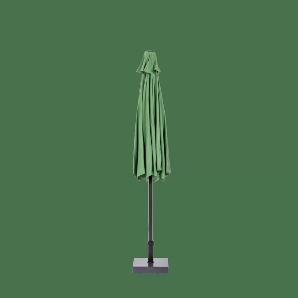 Sombrilla Premium CASA ALU en Verde Natural - Diseño Ligero sin Base Incluida - Perfecta para Terraza y Jardín