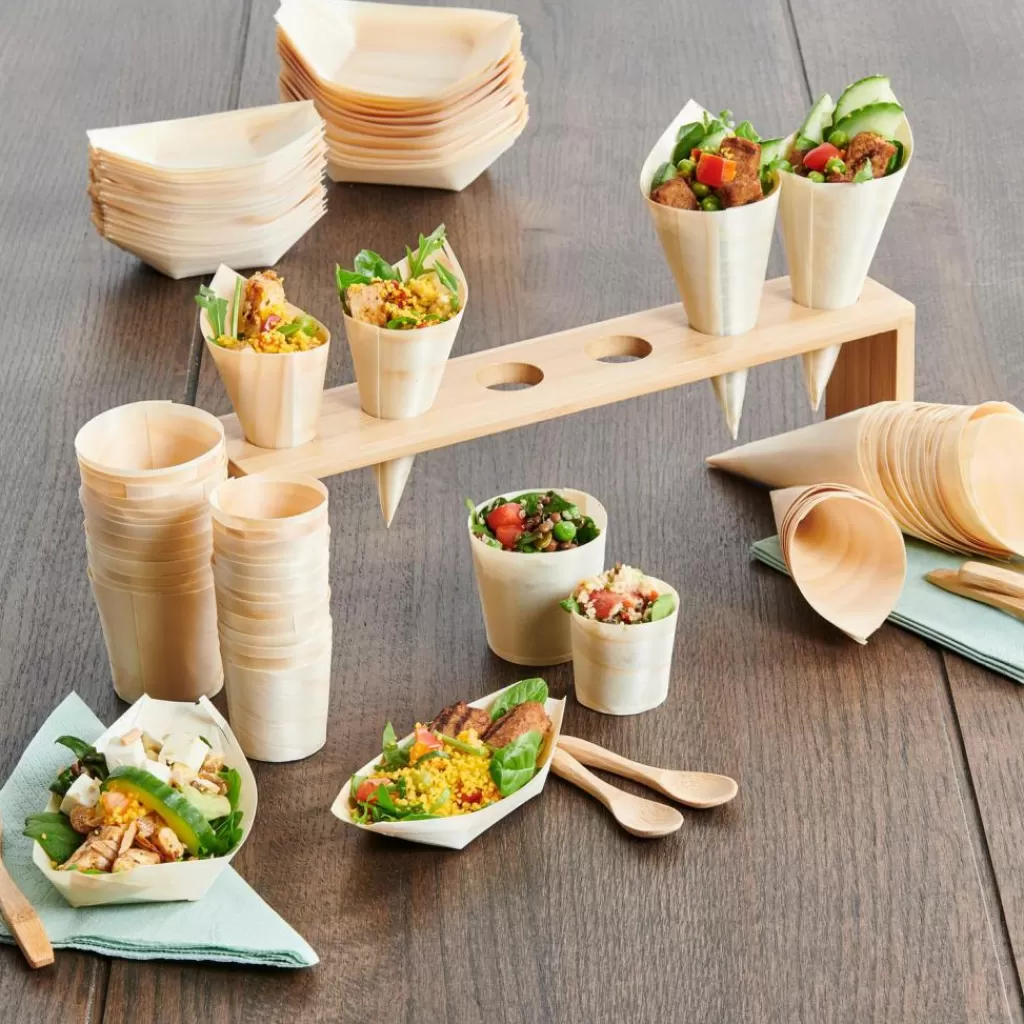 Casa del Aperitivo - Kit Natural con Cartuchos Ecológicos para Tapas y Bocados Creativos