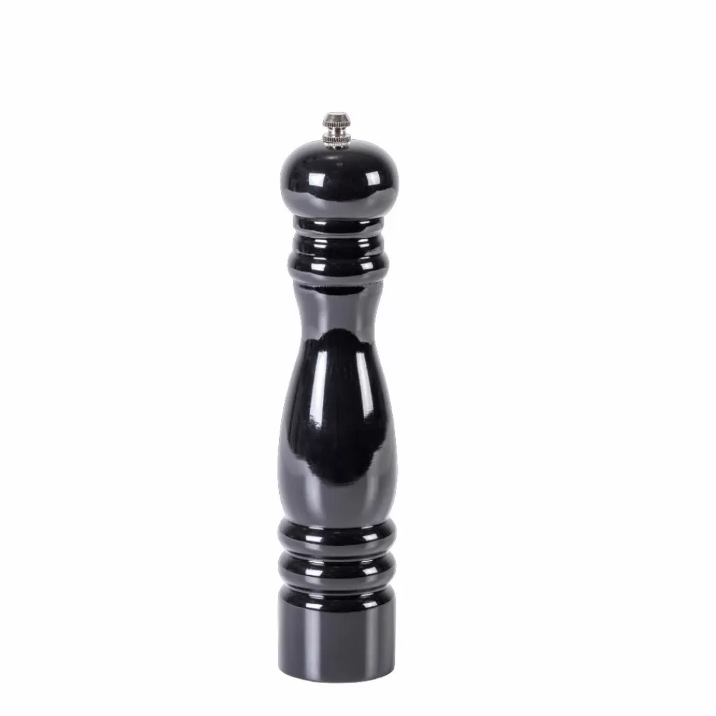 Molino de Pimienta Negro CASA BLACK STEEL - Utensilios de Cocina Profesionales, Acero Inoxidable Duradero y Diseño Elegante para Tu Cocina