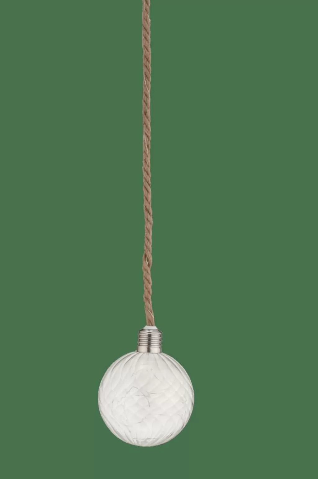 Esfera LED Decorativa de 20 Luces Transparentes - Lámpara Moderna Bloxem para el Hogar
