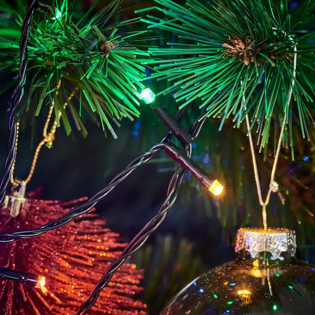 CASA BOA Cordón Luminoso Decorativo ¡Ilumina tu Hogar con 700 Luces LED Multicolor! ✨