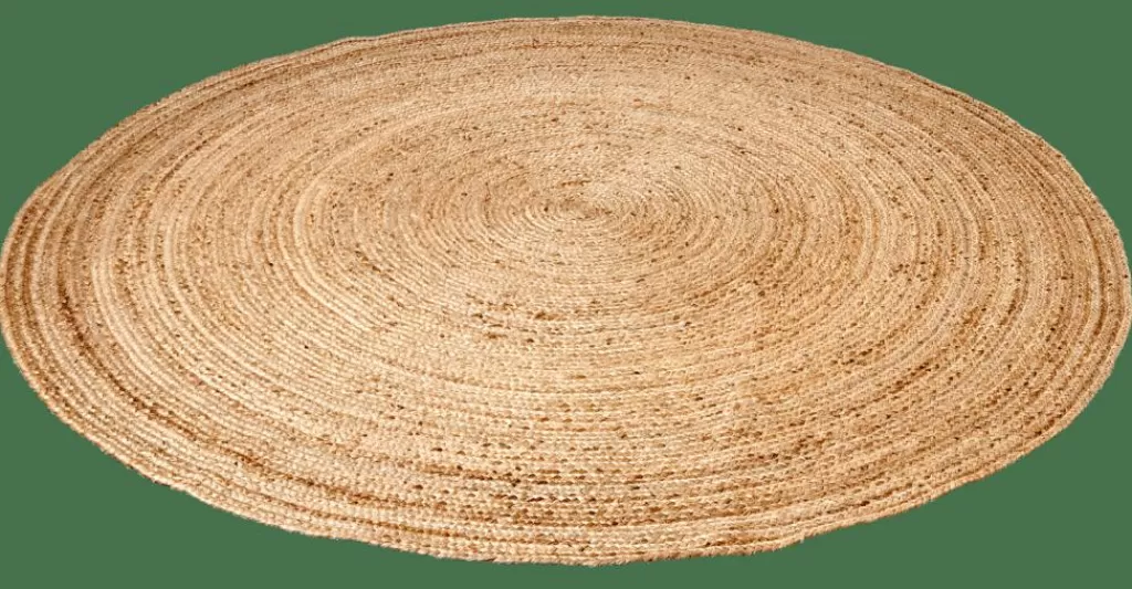 Alfombra Tejida CASA BRAID - Diseño Natural en Fibras Orgánicas para Hogares con Estilo