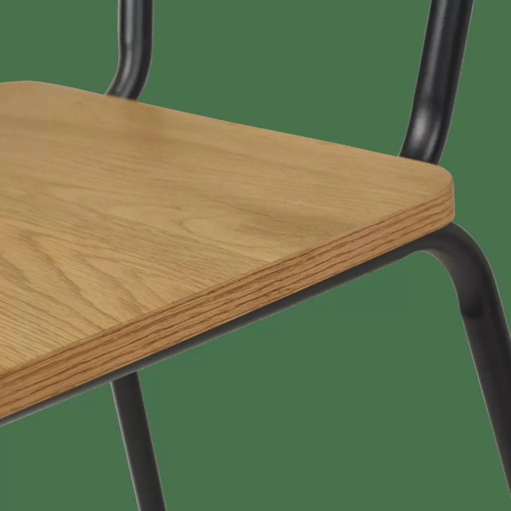 CASA BRODY - Sillas de Comedor Acogedoras con Diseño Rústico y Materiales Naturales