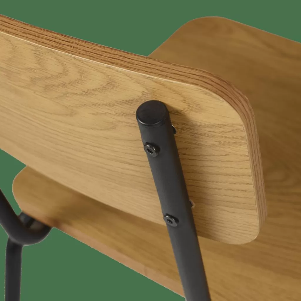 CASA BRODY - Sillas de Comedor Acogedoras con Diseño Rústico y Materiales Naturales