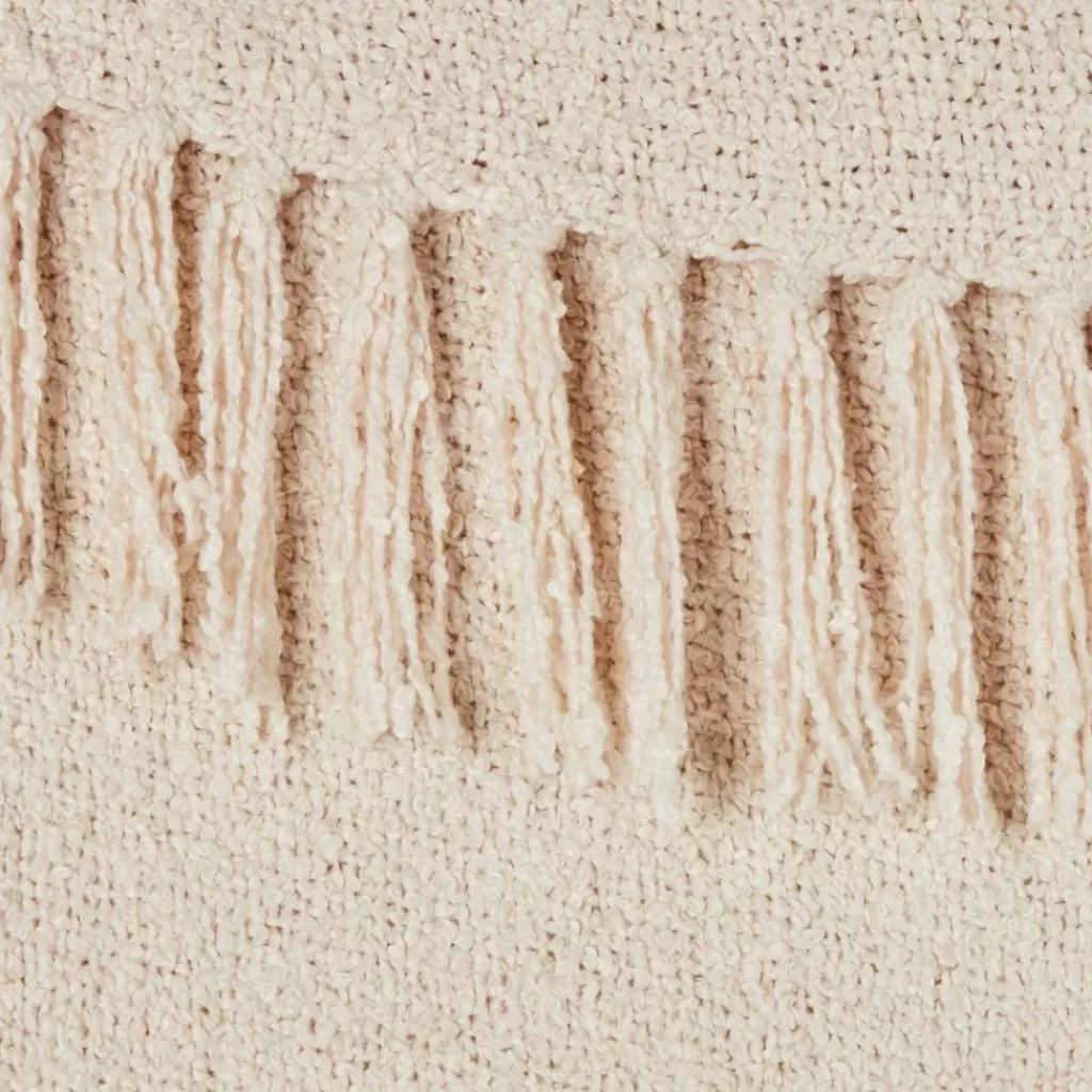 Mantel Clásico de Cuadros Escoceses - Blanco Antiguo CASA BRUCE | Elegancia Atemporal para Mesas
