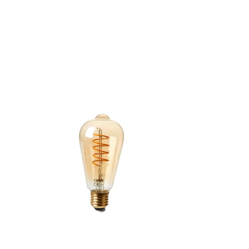 Lámpara Colgante Industrial de Bronce Envejecido - Diseño Vintage para Interiores Casa Calex