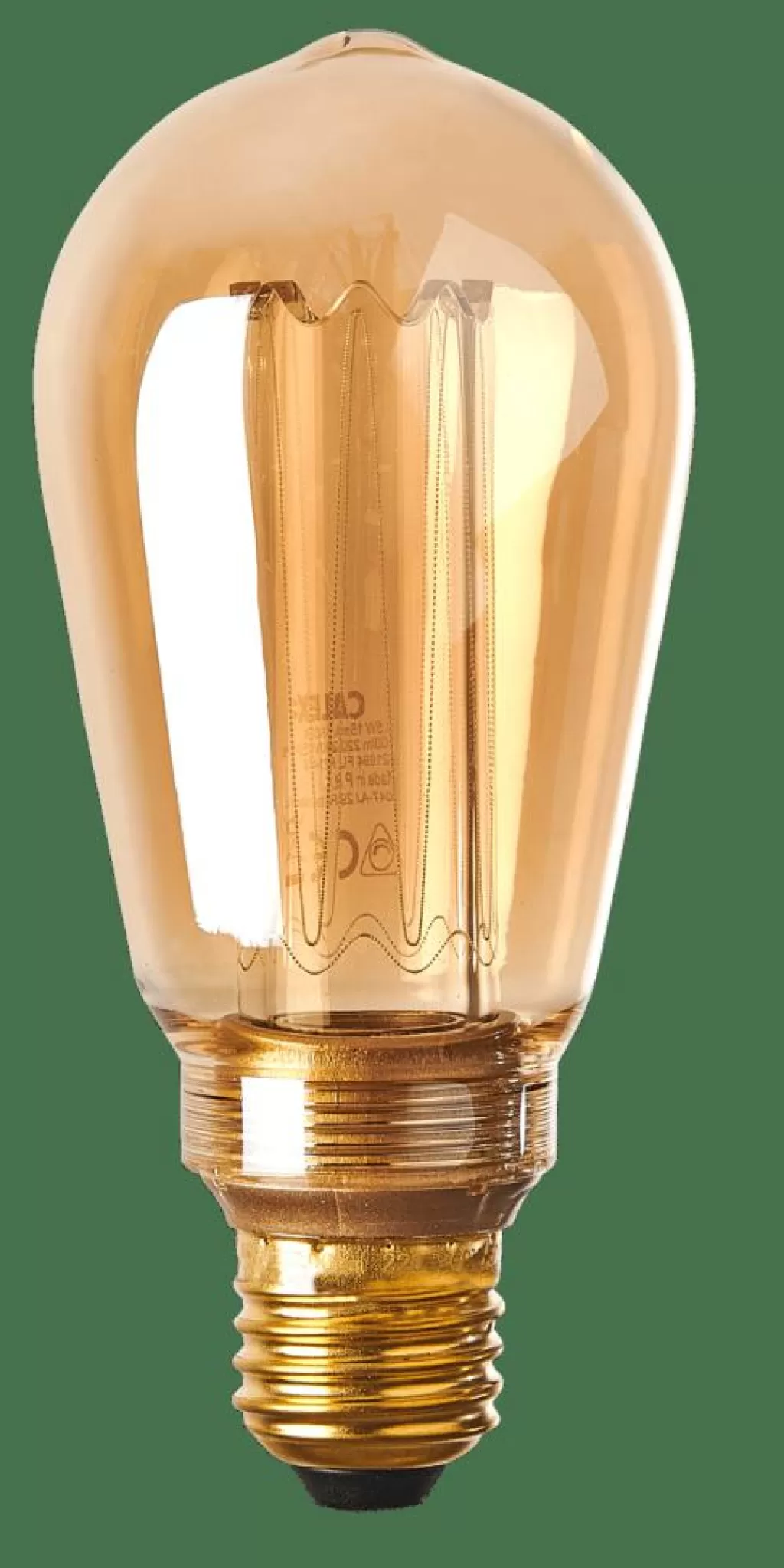 CASA CALEX | Bombilla LED Vintage E27 - Luz Cálida 1800K Ideal para Ambiente Acogedor