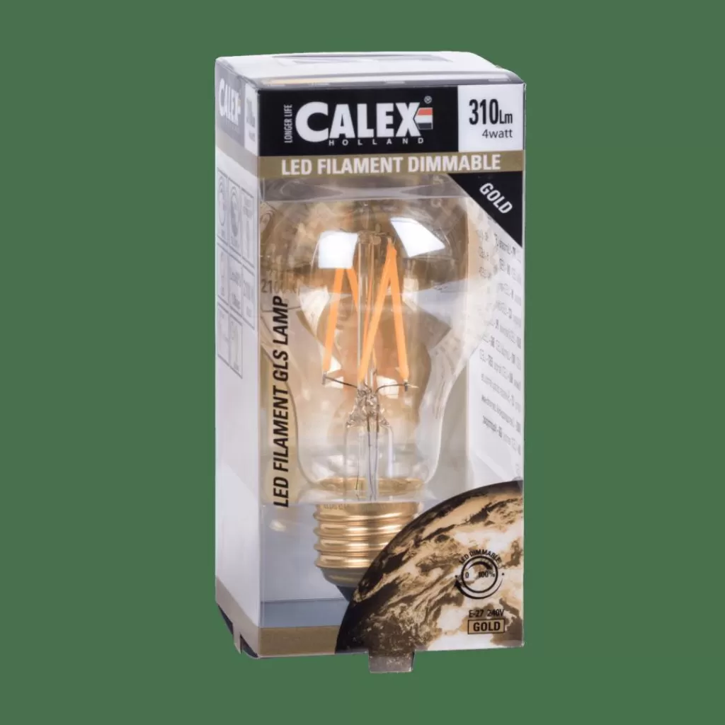 Bombilla LED Vintage CASA CALEX - Luz Cálida 2700K con Filamento Visible | Estilo Retro y Ahorro Energético