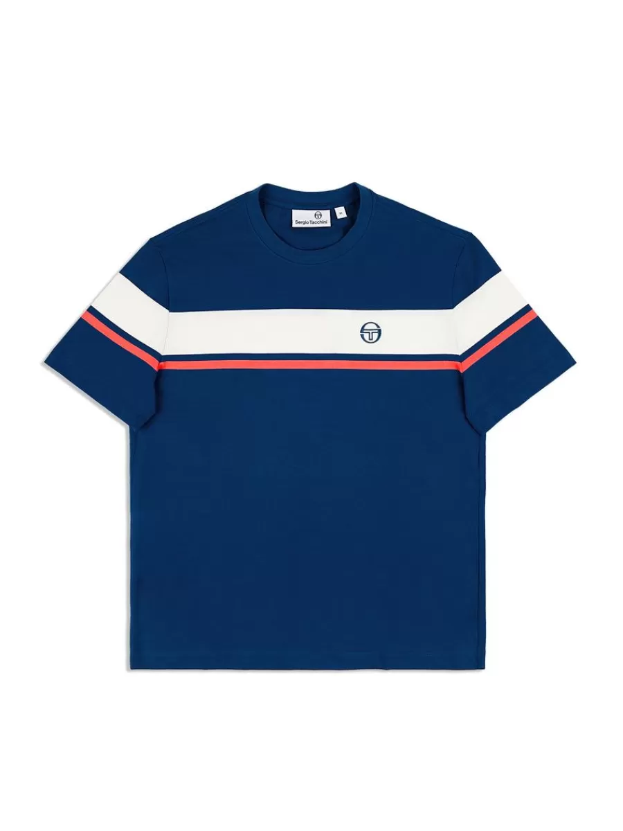 Sergio Tacchini Camiseta Damarindo - Conjunto Clásico en Limoges (Colección Archivio)