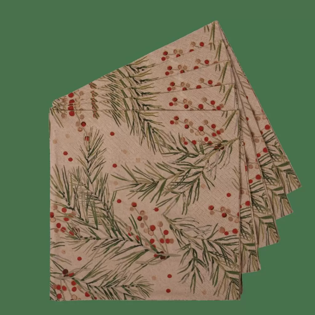 Servilletas Reutilizables Holly - Juego de 20 Unidades en Colores Vibrantes para Cocina Sostenible 

（