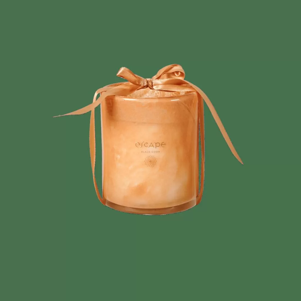 Vela Aromática CASA ESCAPE: Fragancia de Rosa Antiguo con Toques de Oud Exclusivo - Envase Blanco Decorativo | Velas de Soja para Hogar y Regalos