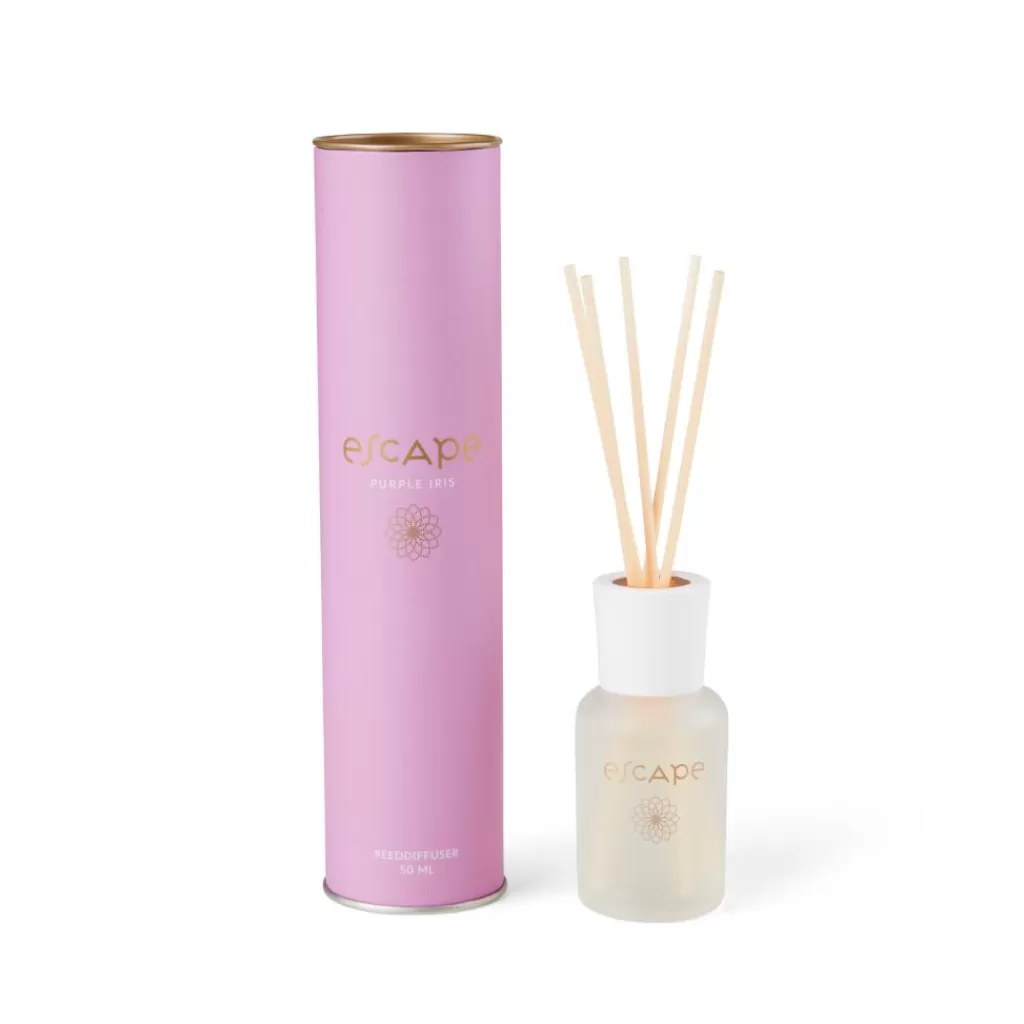 ESCAPE de CASA | Aceite Perfumado Iris Púrpura con Esencia Natural - Fragancia Relajante de Violeta Suave | Colección Exclusiva