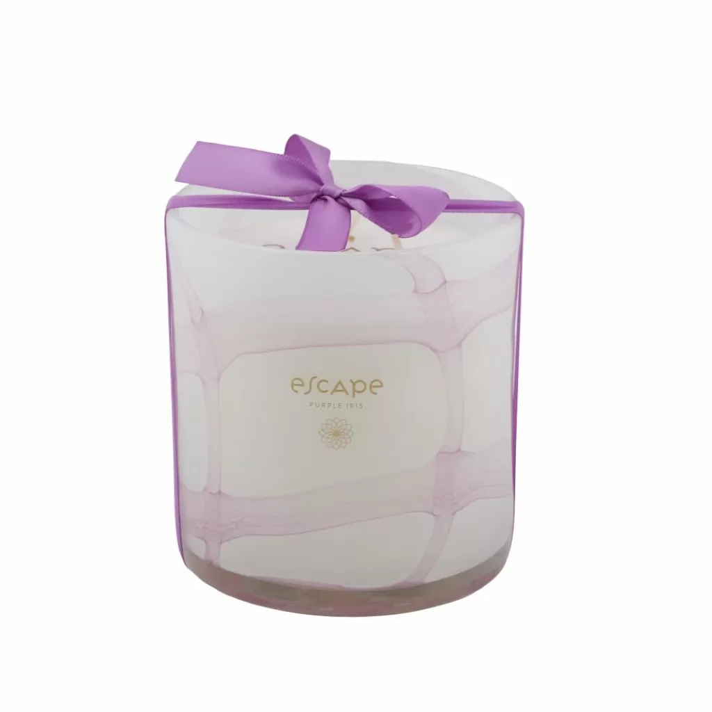 ESCAPE de CASA | Aceite Perfumado Iris Púrpura con Esencia Natural - Fragancia Relajante de Violeta Suave | Colección Exclusiva