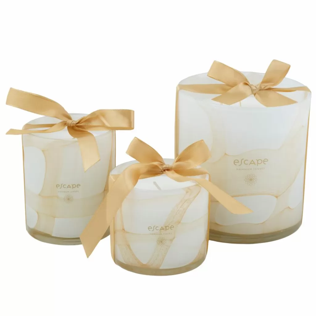 Velas Aromáticas CASA ESCAPE - Fragancias Premium en Recipiente Multicolor, Ambiente Relajante y Decoración Elegante