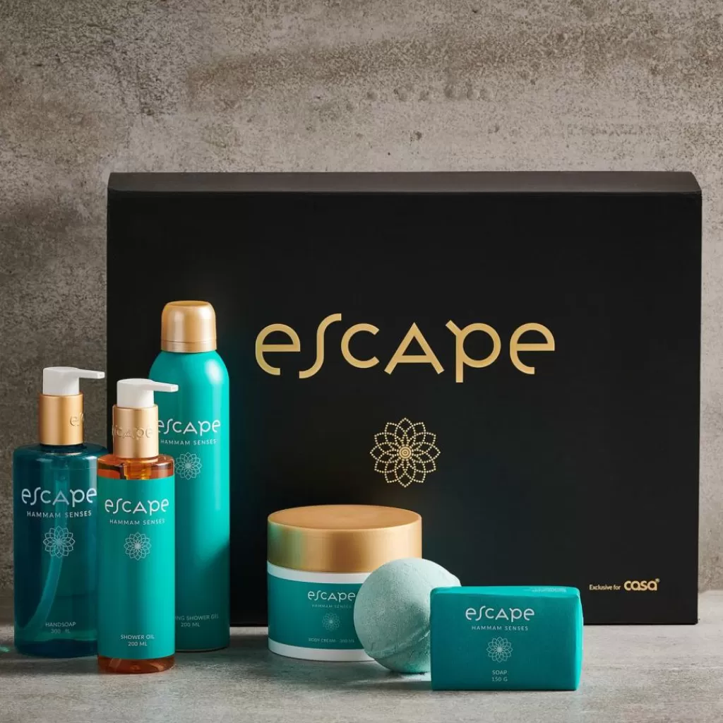 Jabón Turquesa con Dispensador - Colección Senses de Casa Escape: Hidratación + Aroma Relajante para tu Experiencia de Bienestar