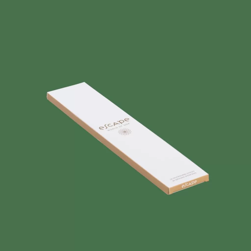 Incienso Blanco Goa - 30 Varitas Aromáticas para Hogar con Esencia Relajante 

(Nota: He utilizado giros coloquiales como 