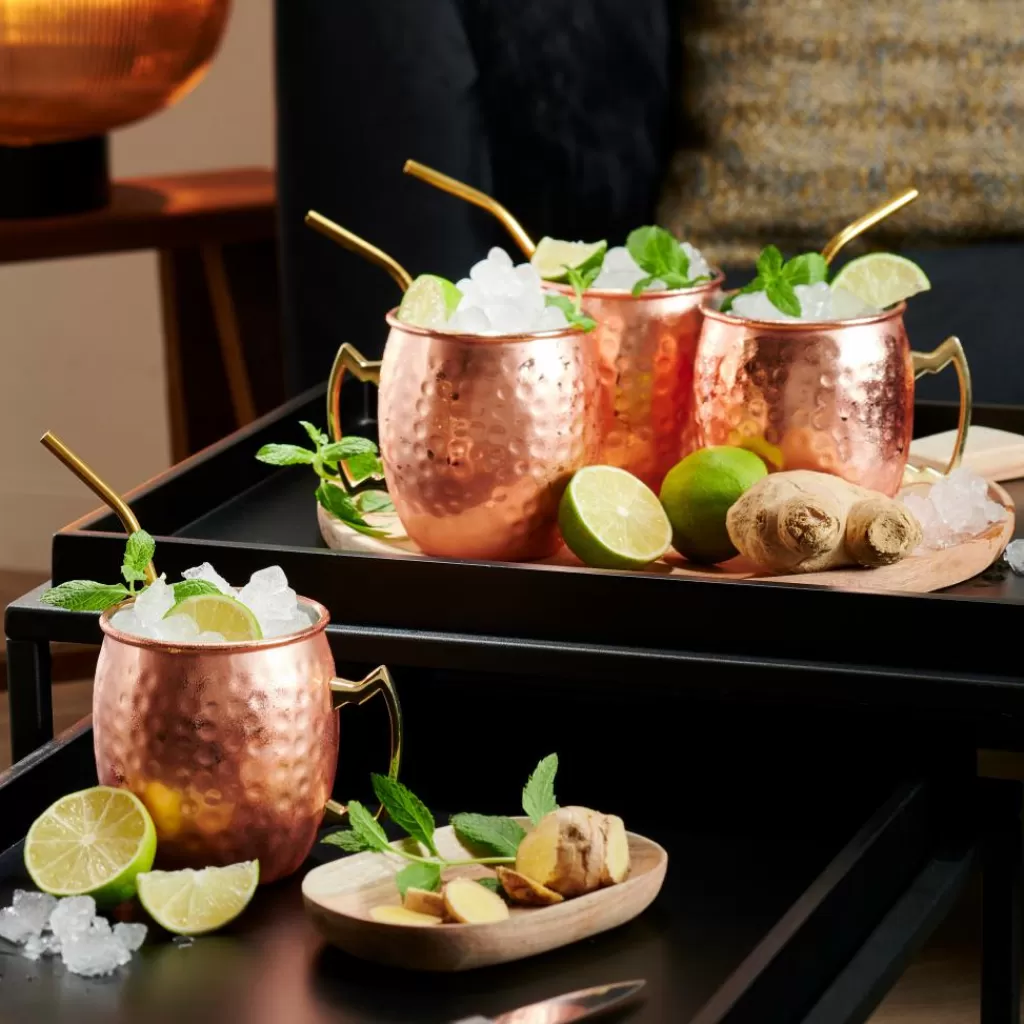 Juego de Pajitas para Cóctel con Cepillo Plateado Incluido - Accesorios Premium para Coctelería ¡Estilo Elegante!