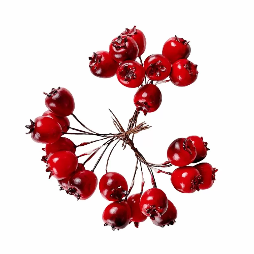 Decoración Festiva de Halloween: 12 Calabazas de Espuma en Rojo Brillante - Colección Exclusiva de Adornos para Hogar