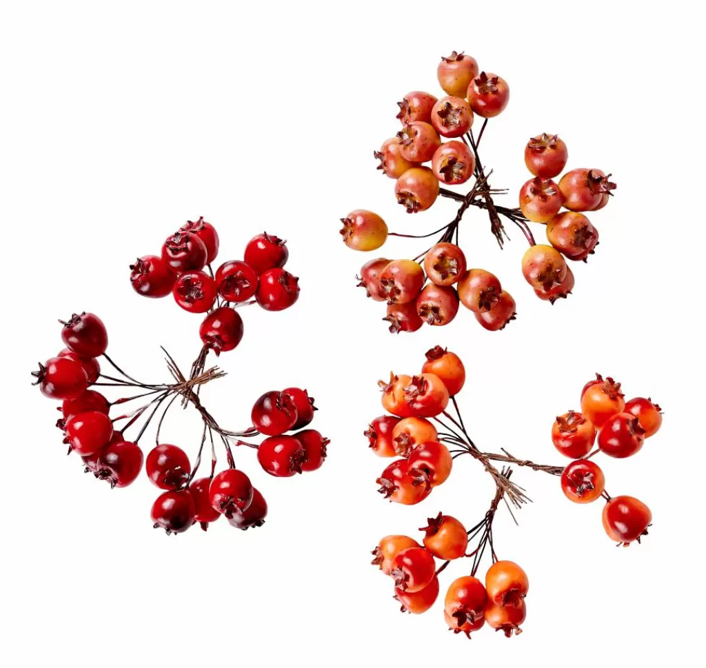 Decoración Festiva de Halloween: 12 Calabazas de Espuma en Rojo Brillante - Colección Exclusiva de Adornos para Hogar