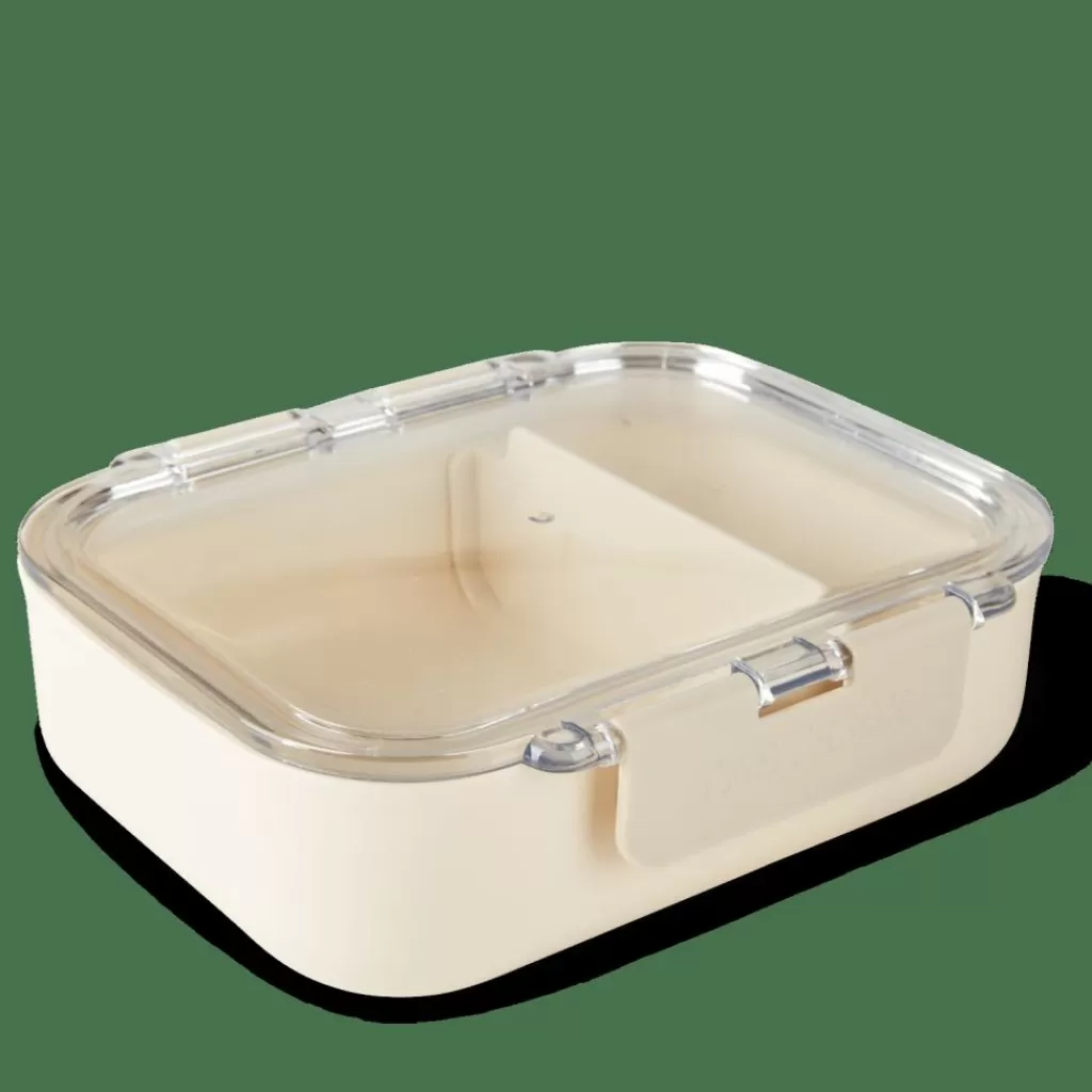 CASA FRESHMOOD - Bandeja Portátil para Almuerzos, 3 Tonos Clásicos · Diseño Moderno con Acabado Blanco