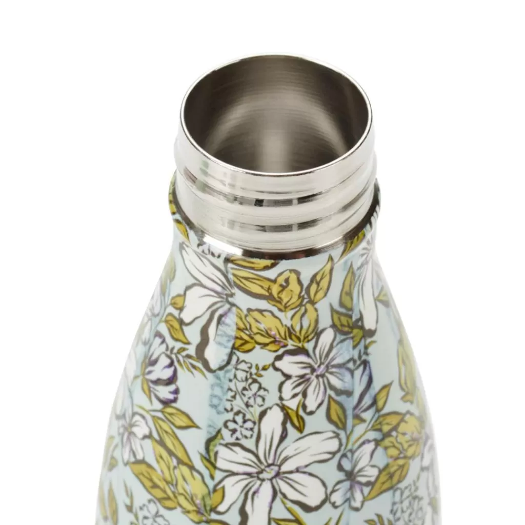CASA FRESHMOOD - Termo de 35cl con diseño espuma marina | Botella térmica reutilizable con estampado náutico vibrante