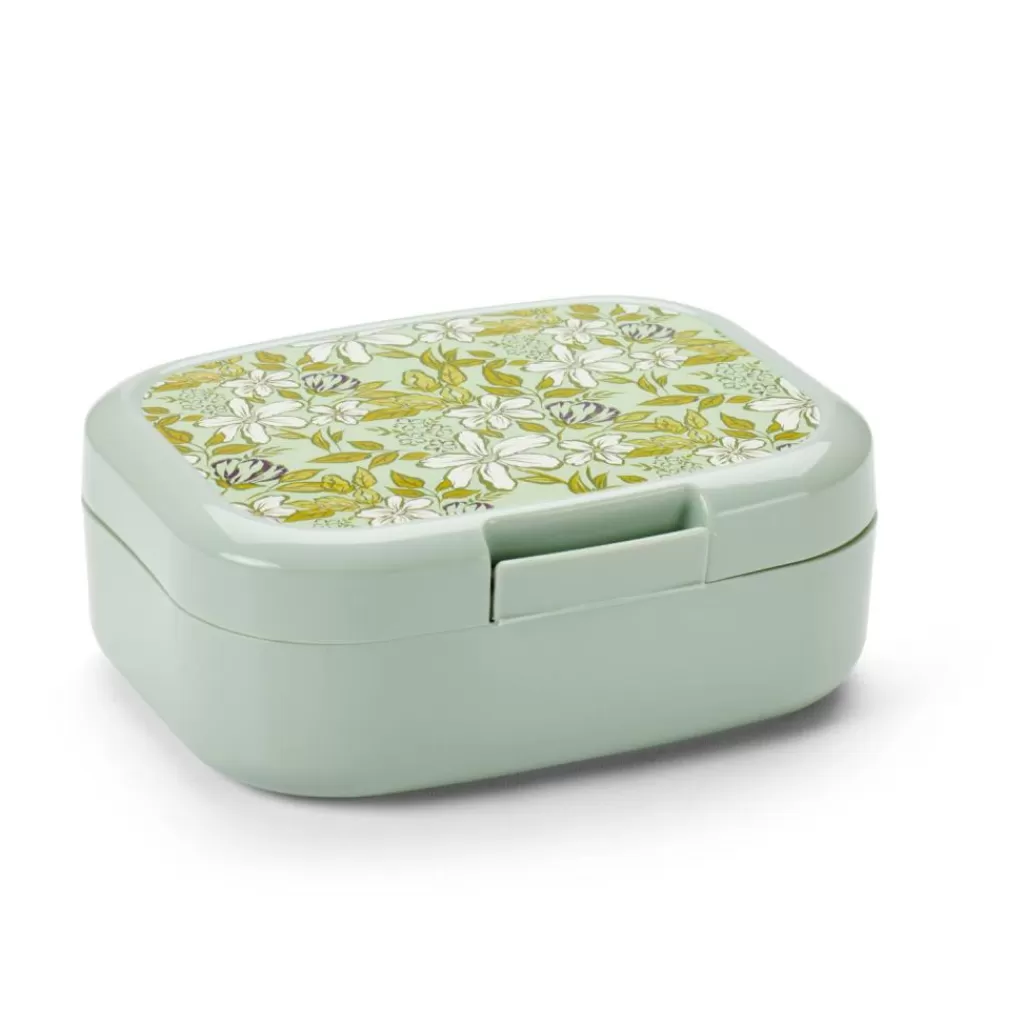 CASA FRESHMOOD Lonchera práctica con broche marino + Diseño exclusivo Loulou - Fiambrera térmica en tonos oceánicos