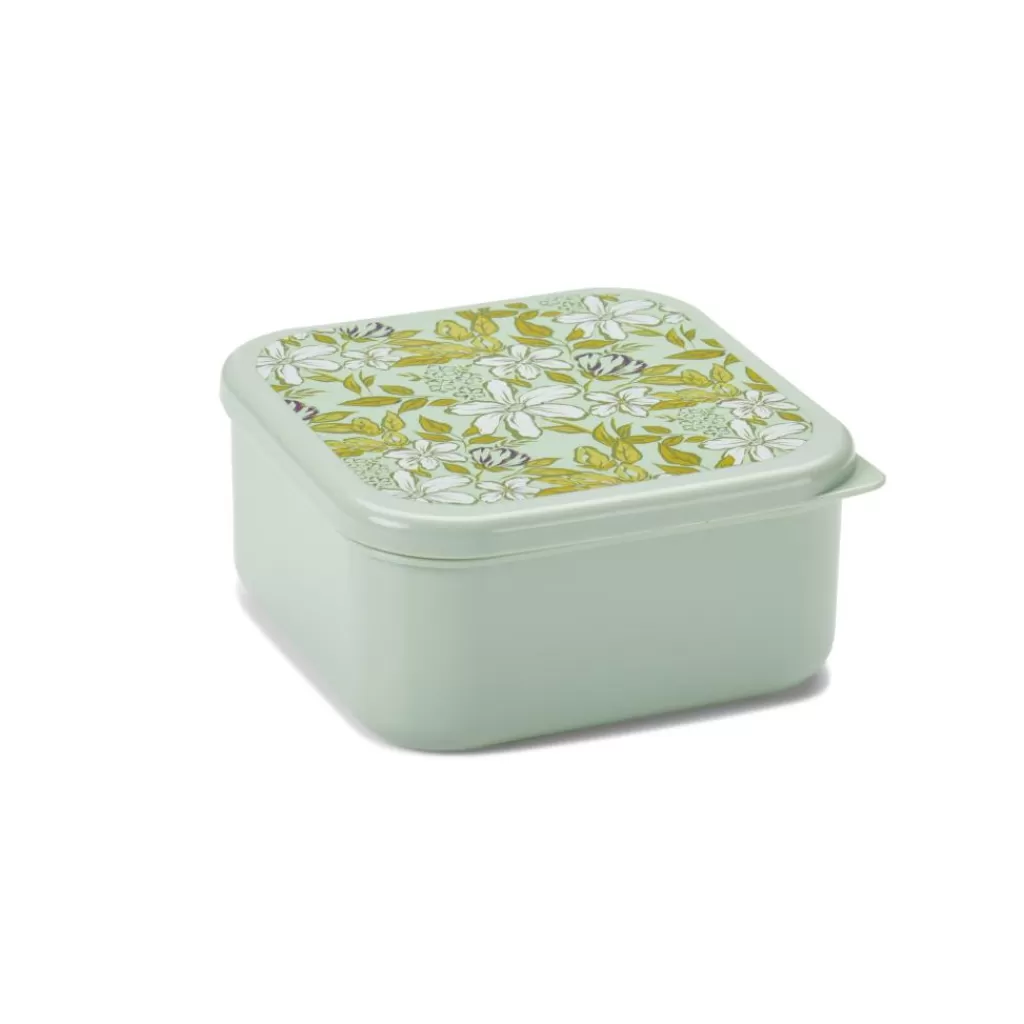 CASA FRESHMOOD Tazón Sopera Reutilizable 470ml Verde Olivo - Recipiente Comidas con Tapa Ajustable