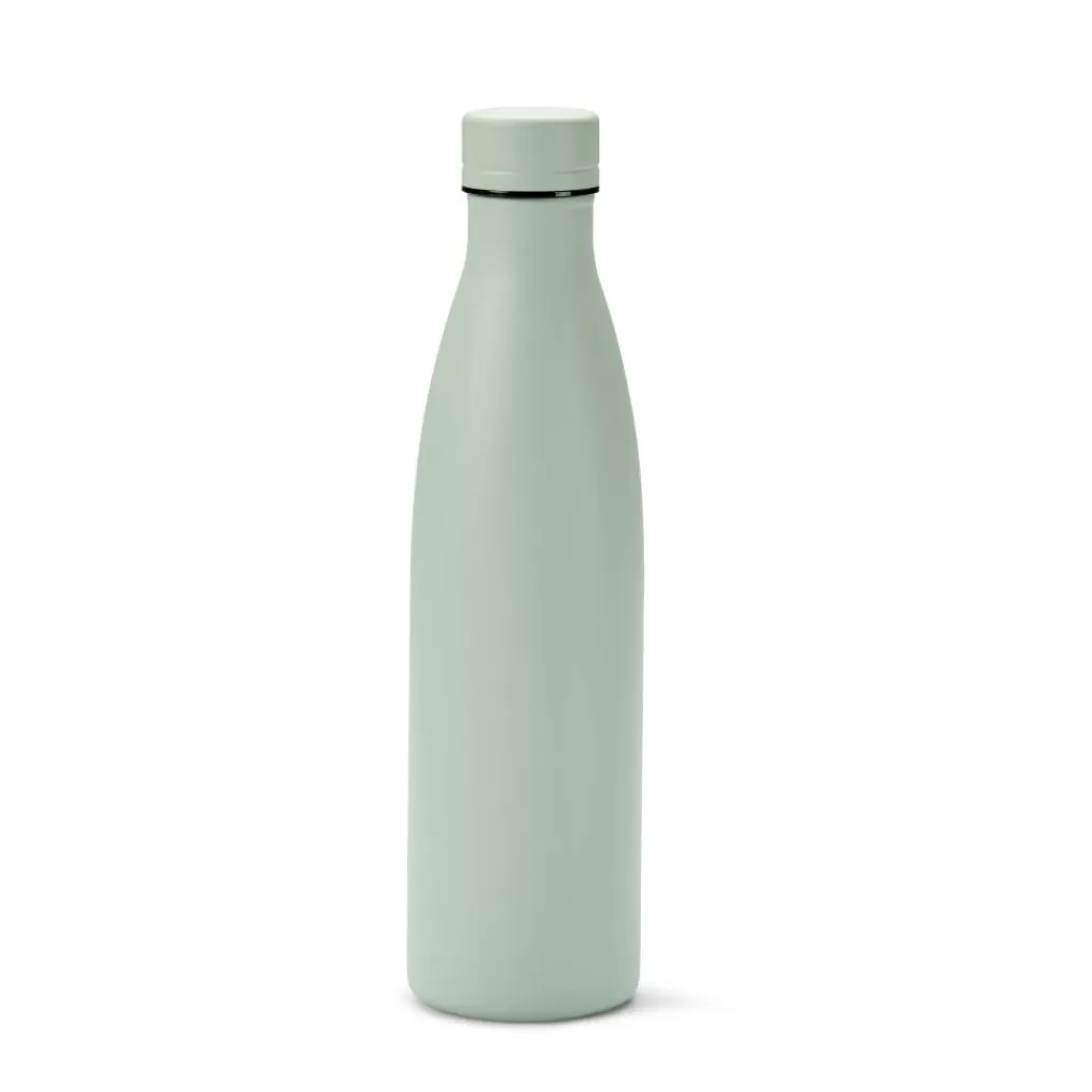 CASA FRESHMOOD Tazón Sopera Reutilizable 470ml Verde Olivo - Recipiente Comidas con Tapa Ajustable