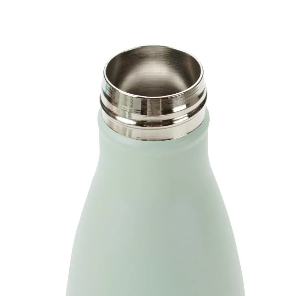 CASA FRESHMOOD Tazón Sopera Reutilizable 470ml Verde Olivo - Recipiente Comidas con Tapa Ajustable