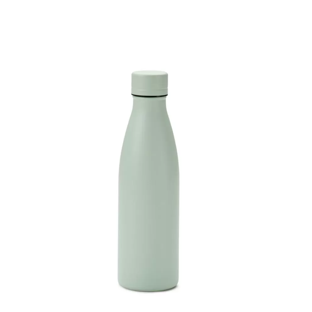 CASA FRESHMOOD Tazón Sopera Reutilizable 470ml Verde Olivo - Recipiente Comidas con Tapa Ajustable