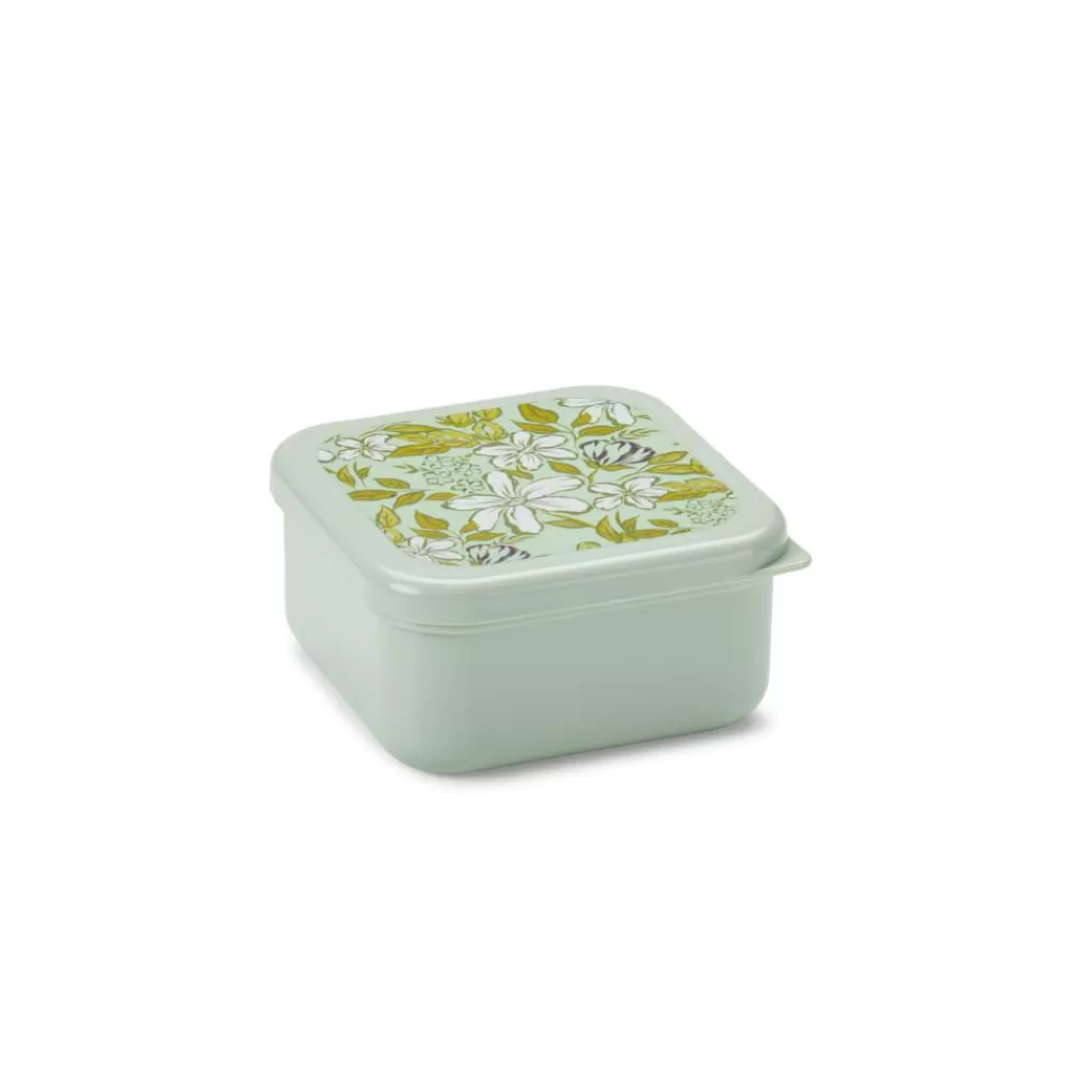 CASA FRESHMOOD Tazón Sopera Reutilizable 470ml Verde Olivo - Recipiente Comidas con Tapa Ajustable