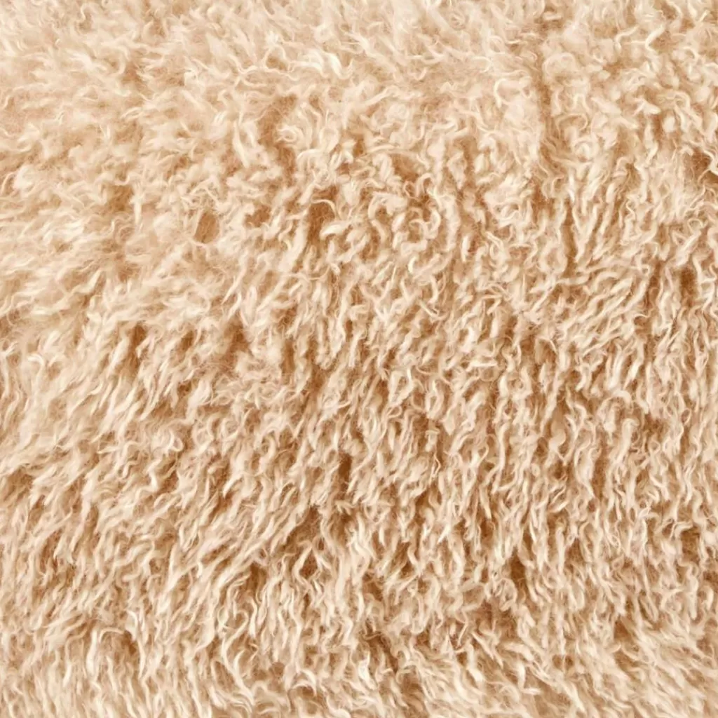 Taburete Moderno CASA FUZZ en Beige Acogedor - Diseño Minimalista para Interiores