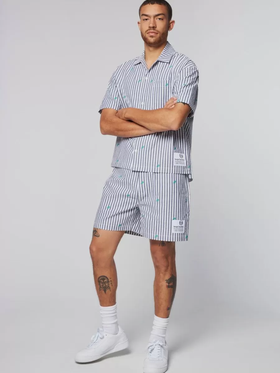 Sergio Tacchini - Campara Casual Granda en Azul Marino, Conjunto Urbano de Diseño Moderno