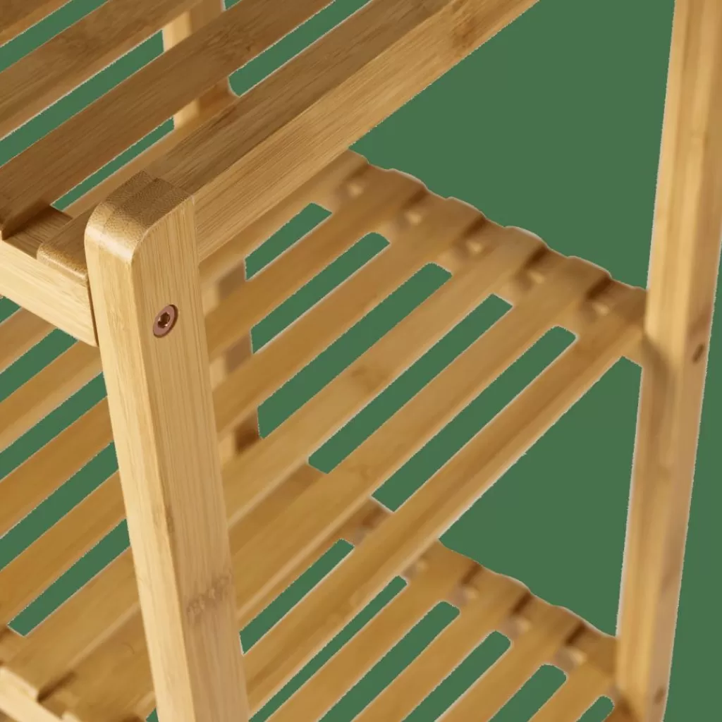 Estantería CASA HELGE con 2 cajones · Diseño natural en madera para organización práctica de espacios