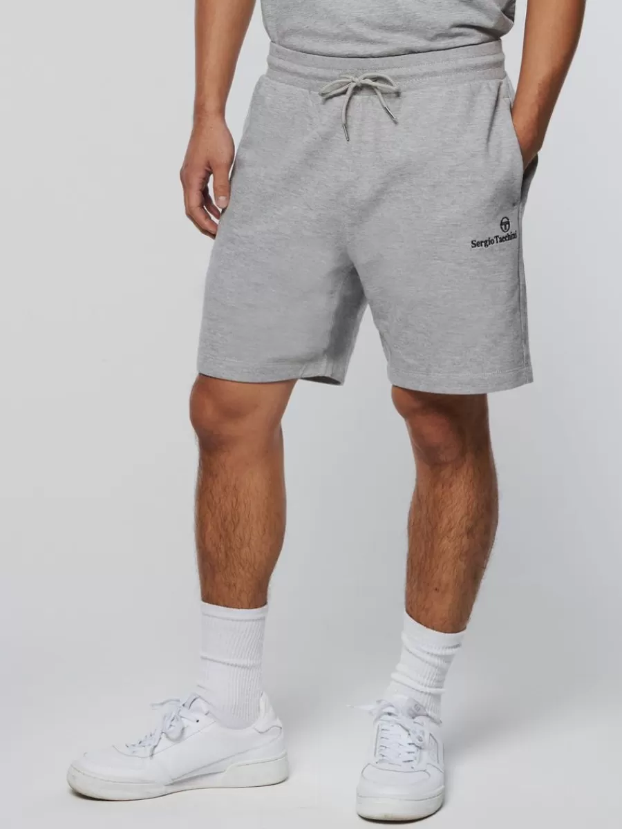 Sergio Tacchini - Pantalón Heritage Clásico con Logo Bordado en Gris Mezclilla - Colección Essentials para Hombre