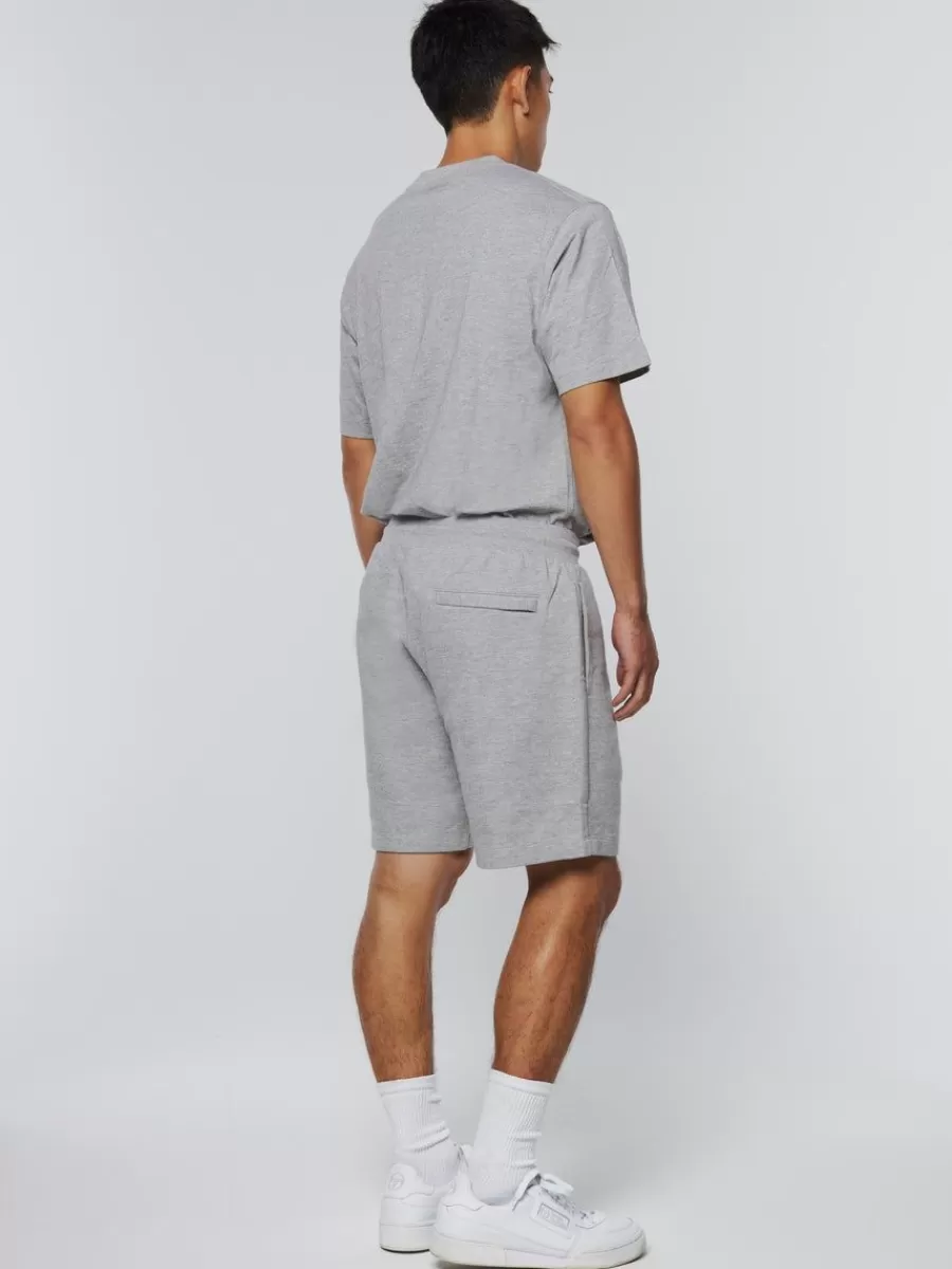 Sergio Tacchini - Pantalón Heritage Clásico con Logo Bordado en Gris Mezclilla - Colección Essentials para Hombre