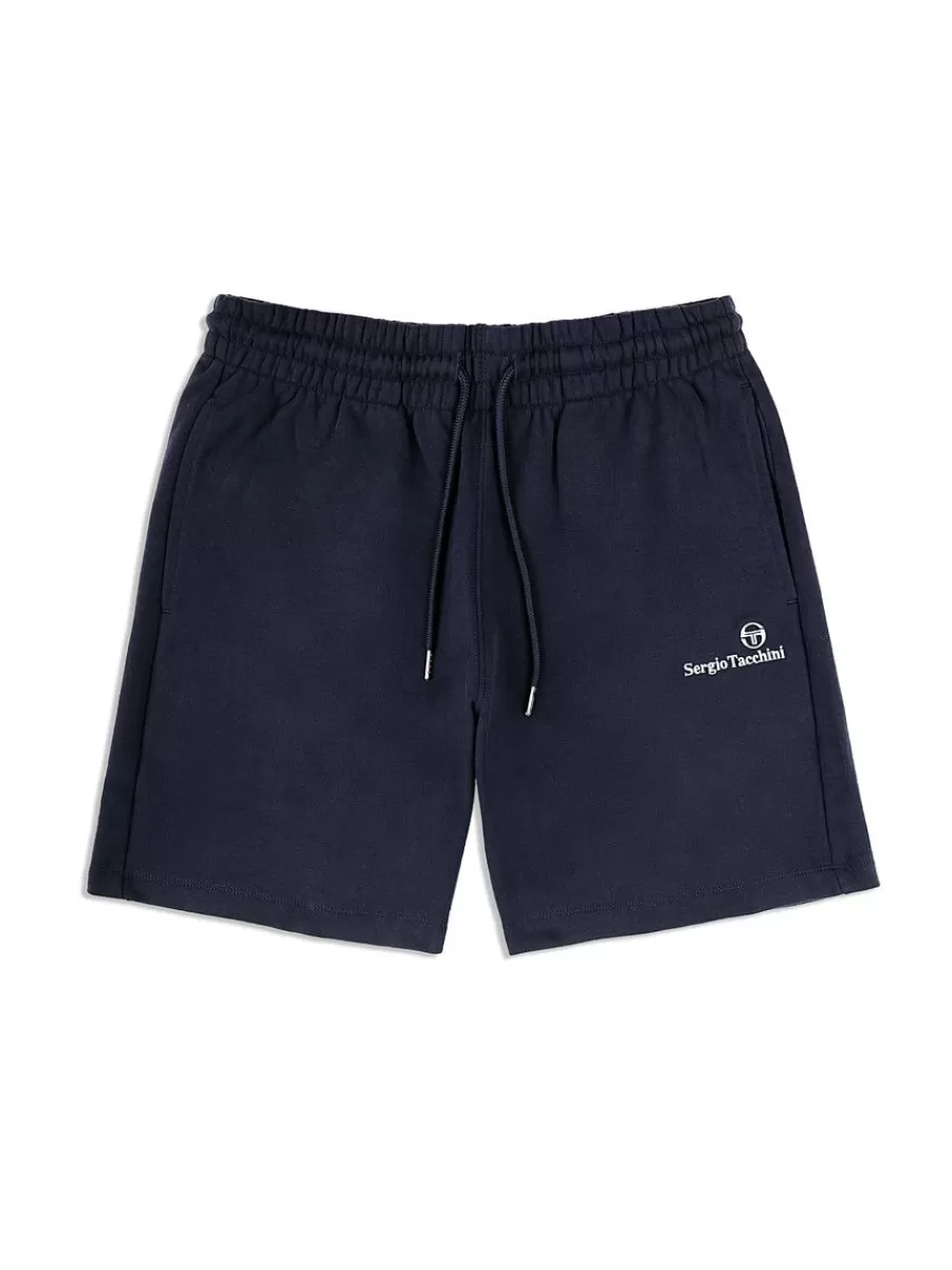 Pantalón Corto Clásico Sergio Tacchini - Azul Marino Náutico (Colección Esenciales)