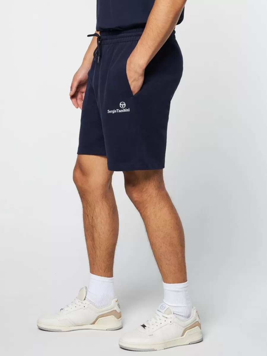 Pantalón Corto Clásico Sergio Tacchini - Azul Marino Náutico (Colección Esenciales)