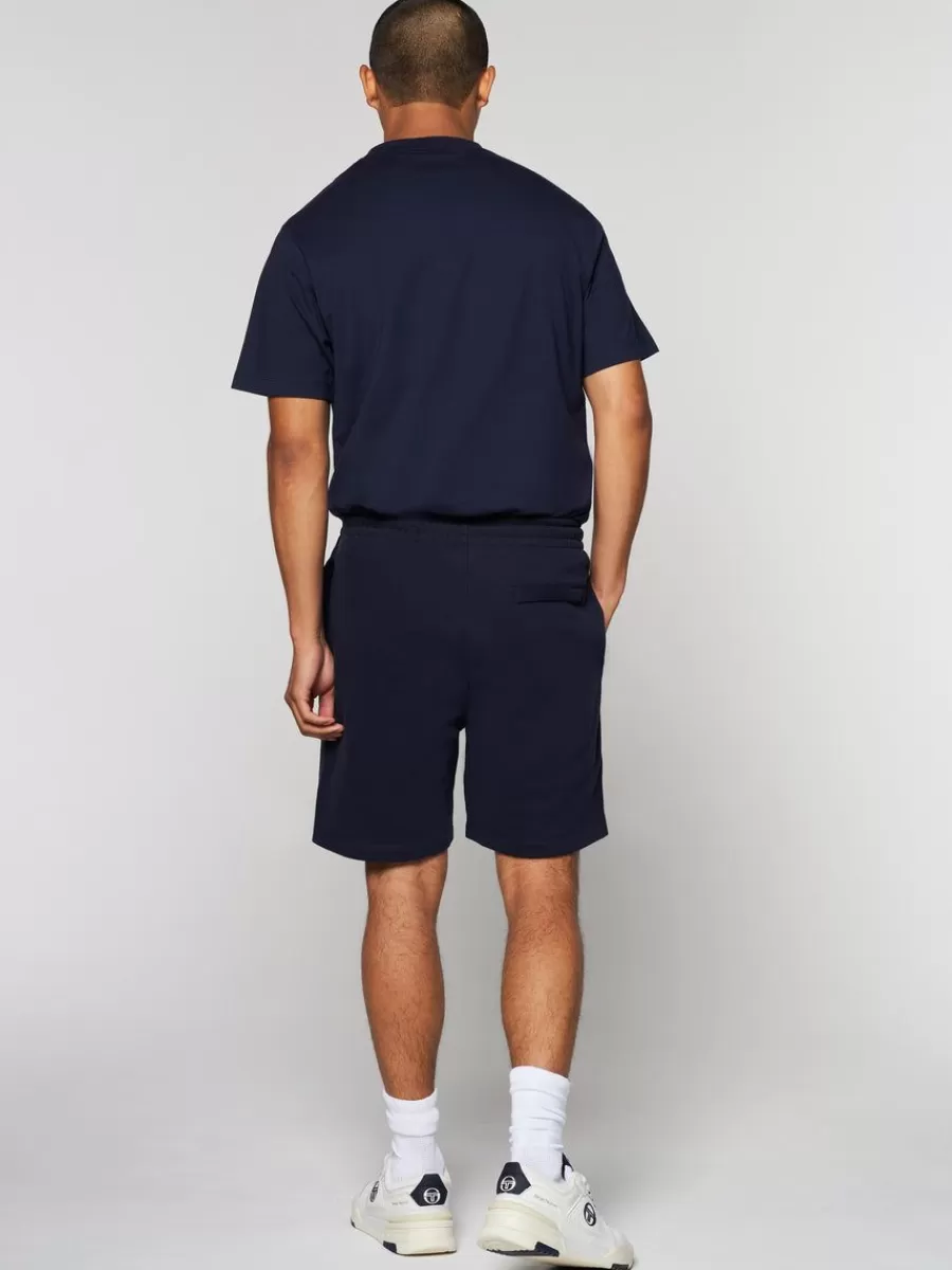 Sergio Tacchini - Pantalones Cortos Heritage Azul Marino para Estilo Casual