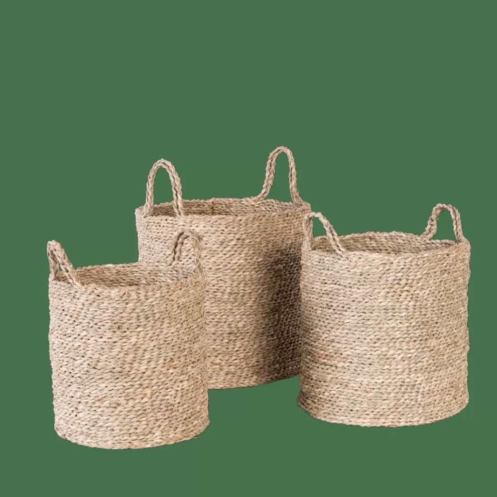 Cesto Natural Tejido a Mano - Organiza Tu Hogar con Estilo y Materiales Ecológicos