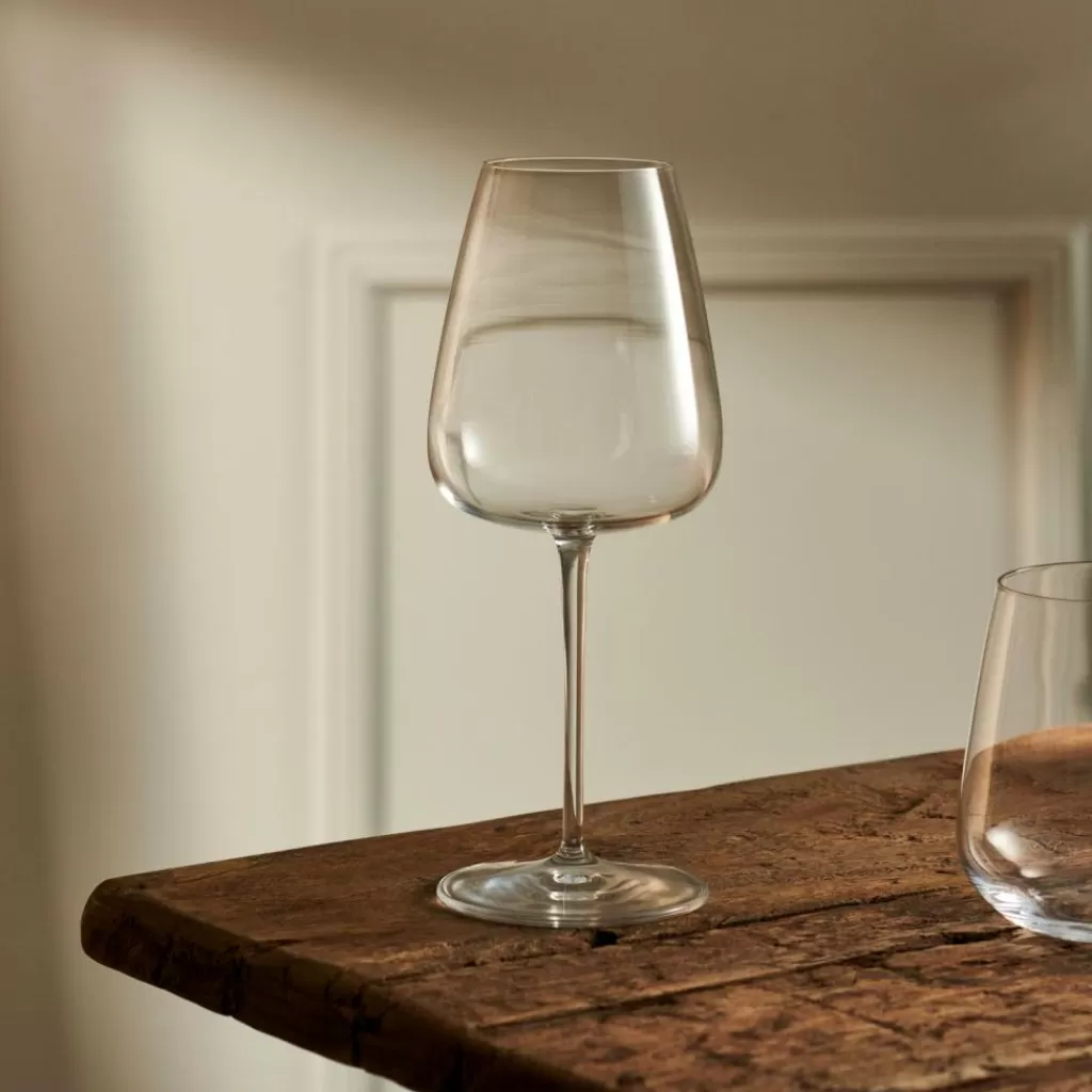 Copa de Vino Elegante CASA I MERA 45CL - Cristal Transparente Premium para Catas - Juego de 6 Unidades