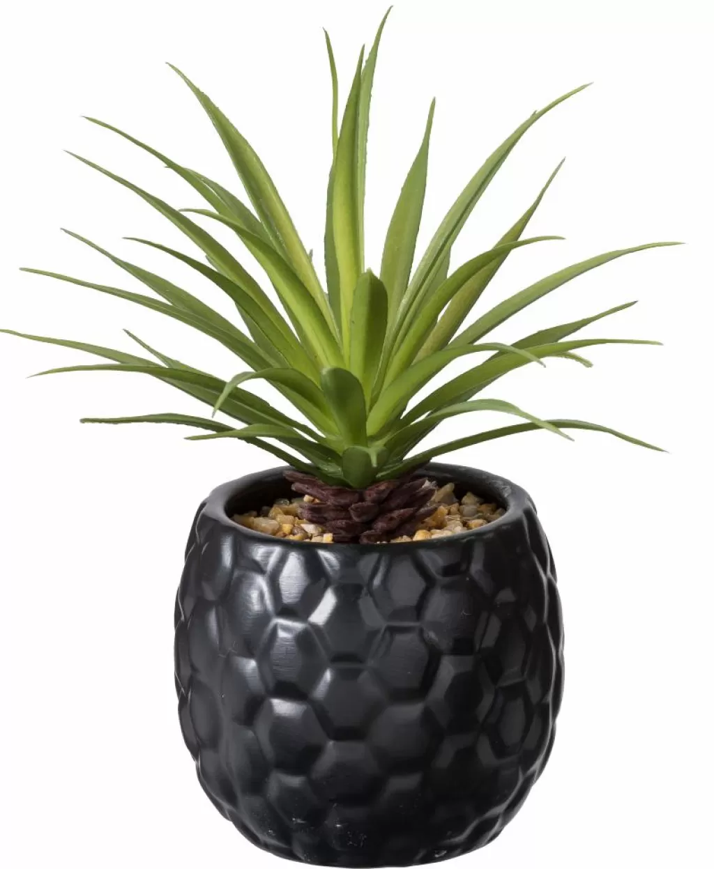 Maceta Moderna para Plantas en Negro Elegante con Soportes Integrados - Casa Largo Diseño Funcional