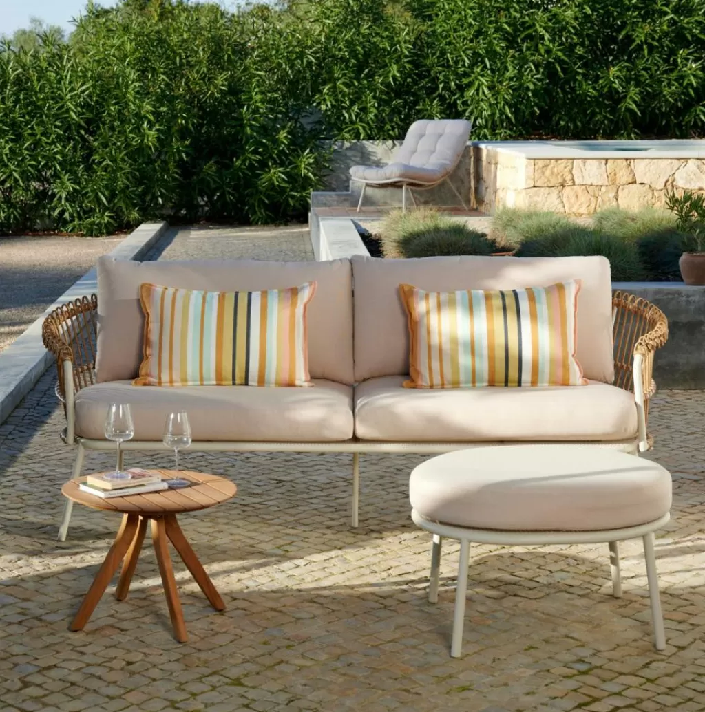CASA LEVI | Juego de Cojines Decorativos Multicolor - Estilo Moderno para Sofá y Sala